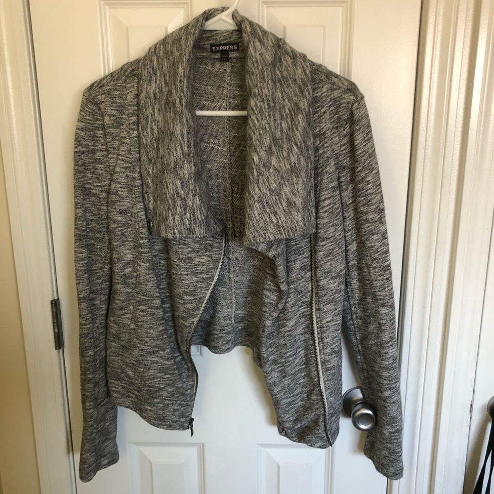 Express sweater knit jacket